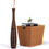 Thumbnail: LEEWADEE Large Floor Vase – Handmade Flower Holder Made of Wood, Sophisticate