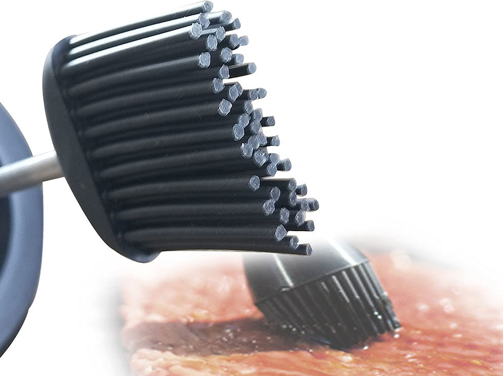 Thumbnail: iZAN BBQ Basting Pot with Basting Brush - Stainless Steel Barbecue Sauce Pot wi