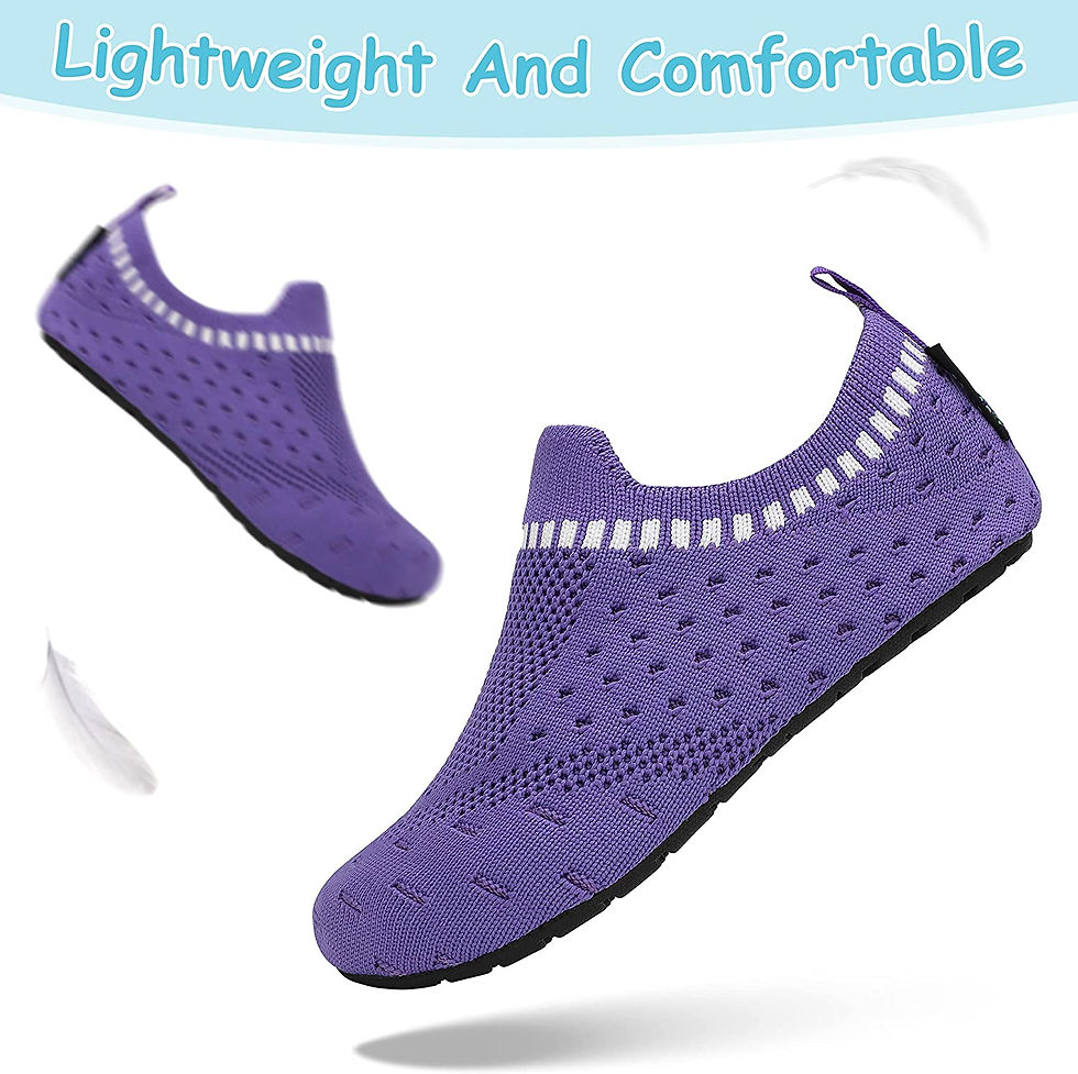 Thumbnail: SAGUARO Kids Toddler House Slippers Boys Girls Indoor Home Shoes Non Slip Light