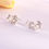Thumbnail: Star Earrings for Teens Girls - Sterling Silver Hypoallergenic Star-Shaped Earr