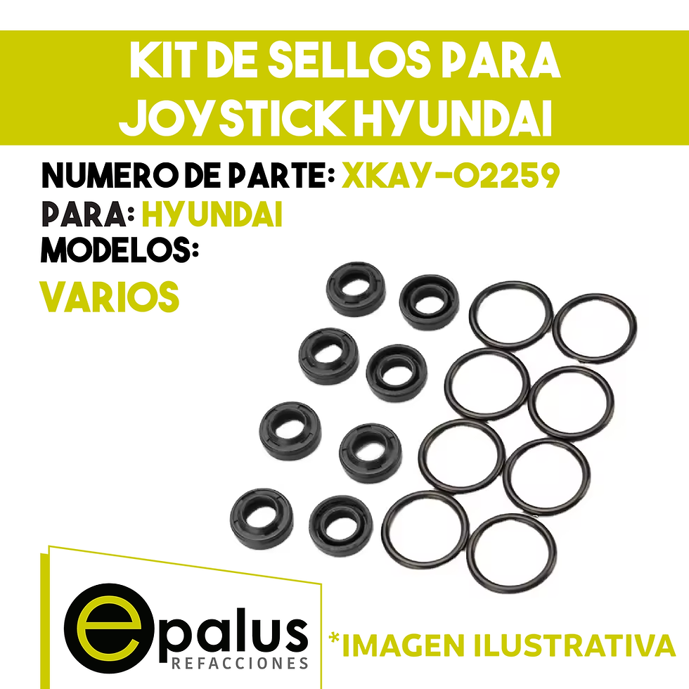 KIT DE SELLOS DE JOYSTICK HYUNDAI - PARTE: XKAY-02259