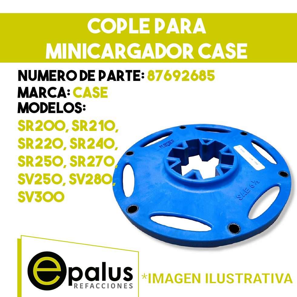 COPLE PARA MINICARGADOR CASE - PARTE: 87692685