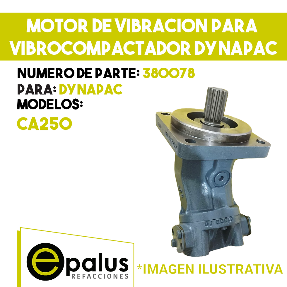 MOTOR DE VIBRACION PARA DYNAPAC - PARTE: 380078