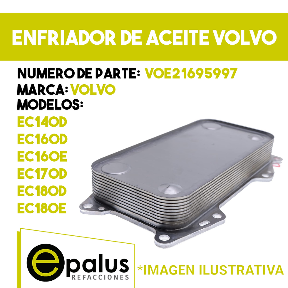 ENFRIADOR DE ACEITE VOLVO - PARTE: VOE21695997