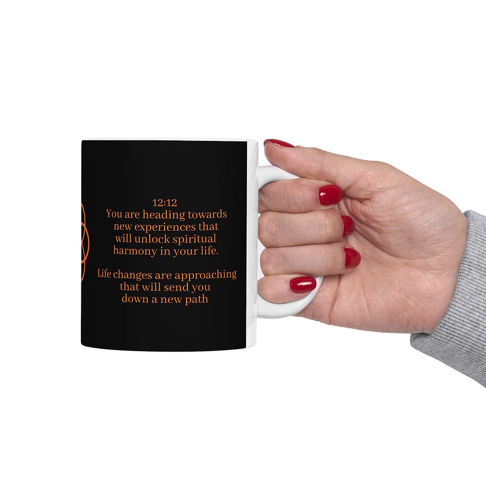 Thumbnail: 12:12 Ceramic Mug 11oz black