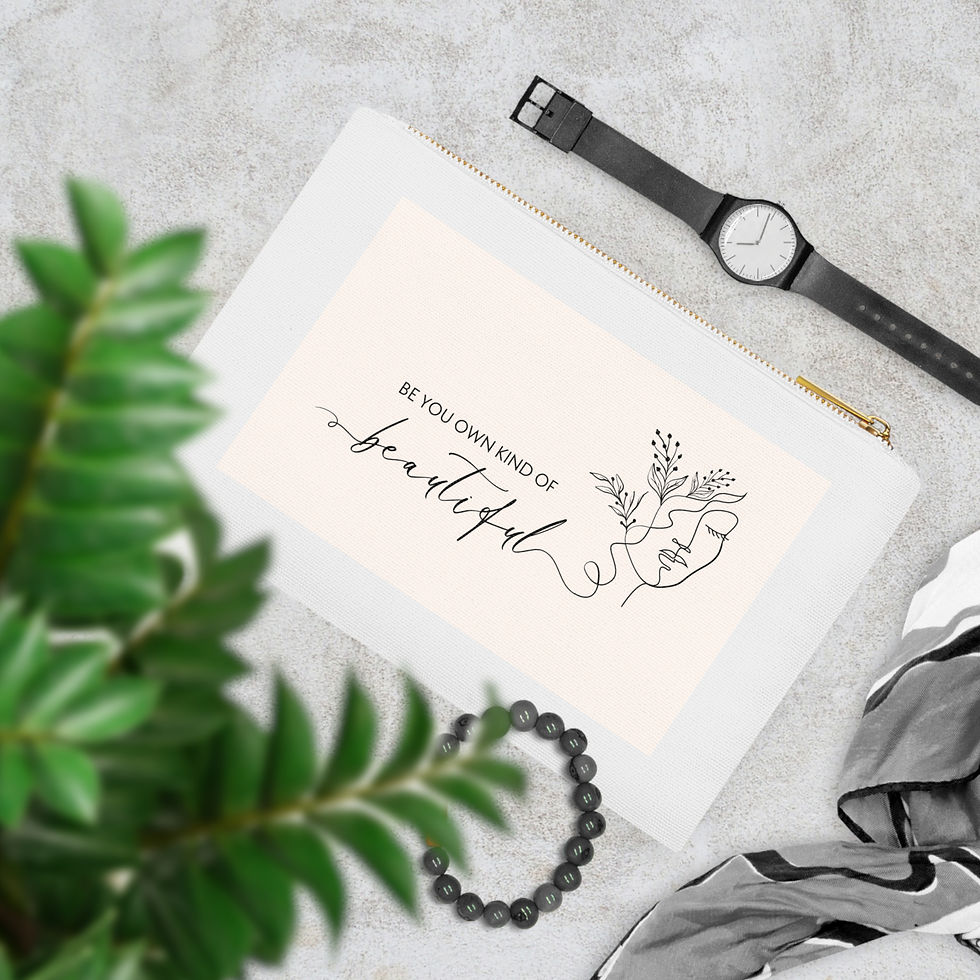 Thumbnail: Copy of Gangster Angels With Wings & Roses / Cosmetic Bag