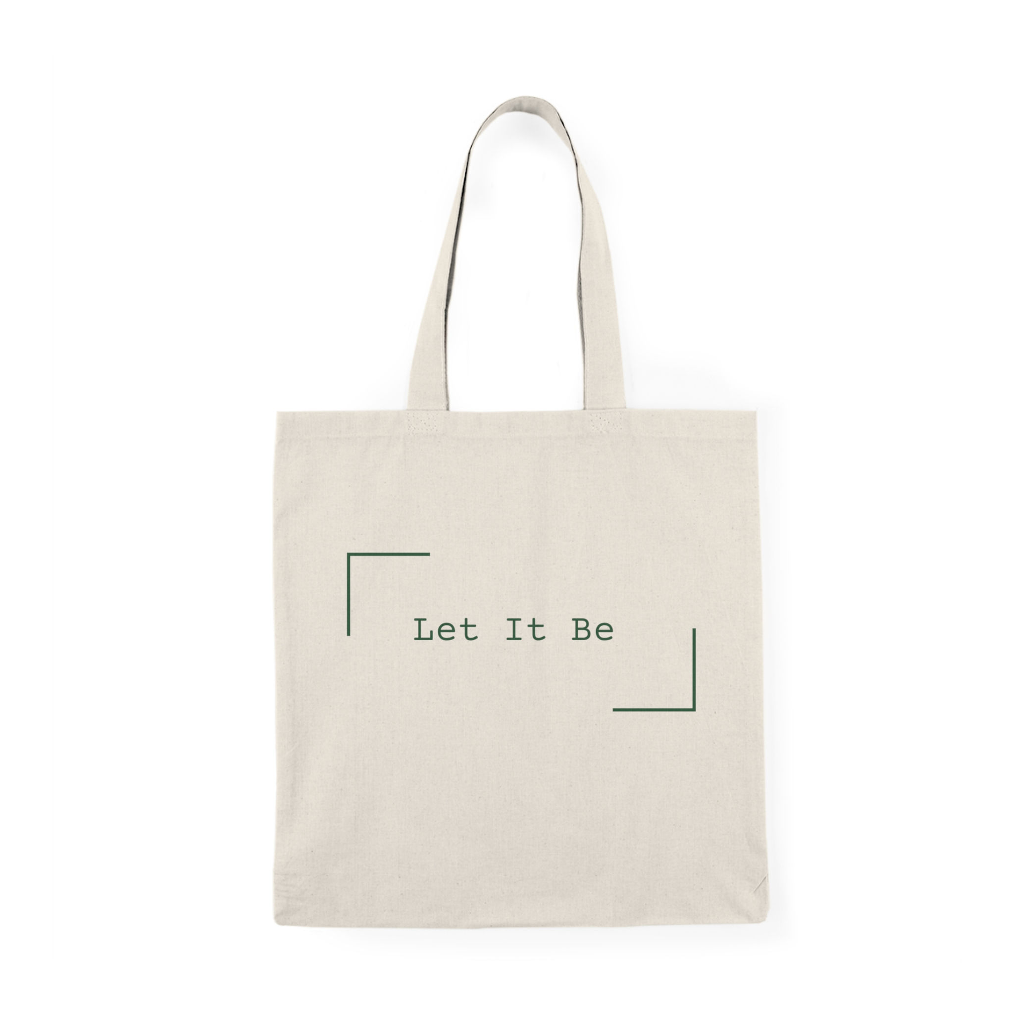 Let it be | Natural Tote Bag