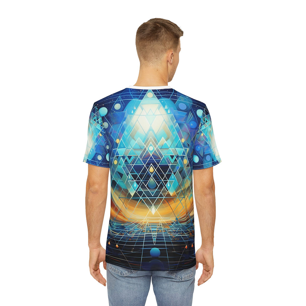 Thumbnail: Men's Sacred Geometry \ Polyester Tee
