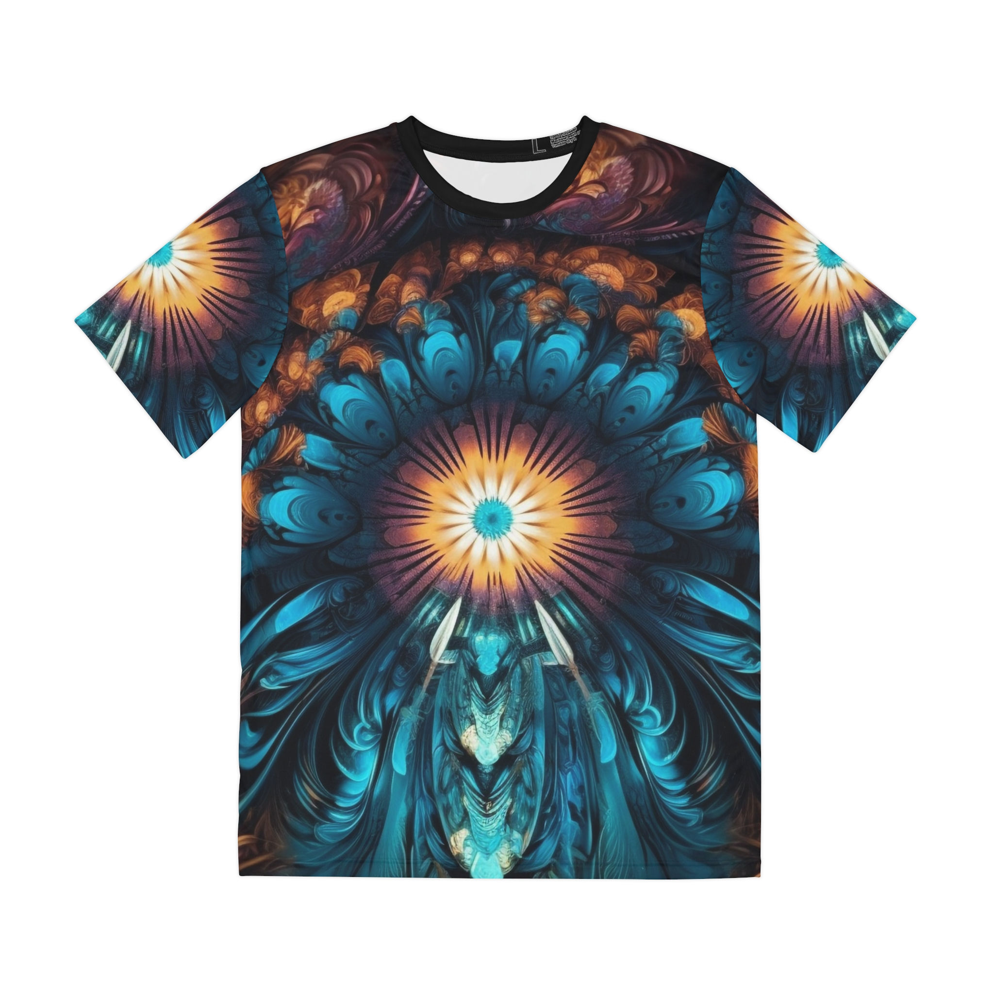 Men's Sacred Geometry \ Sun Mandala T-shirt