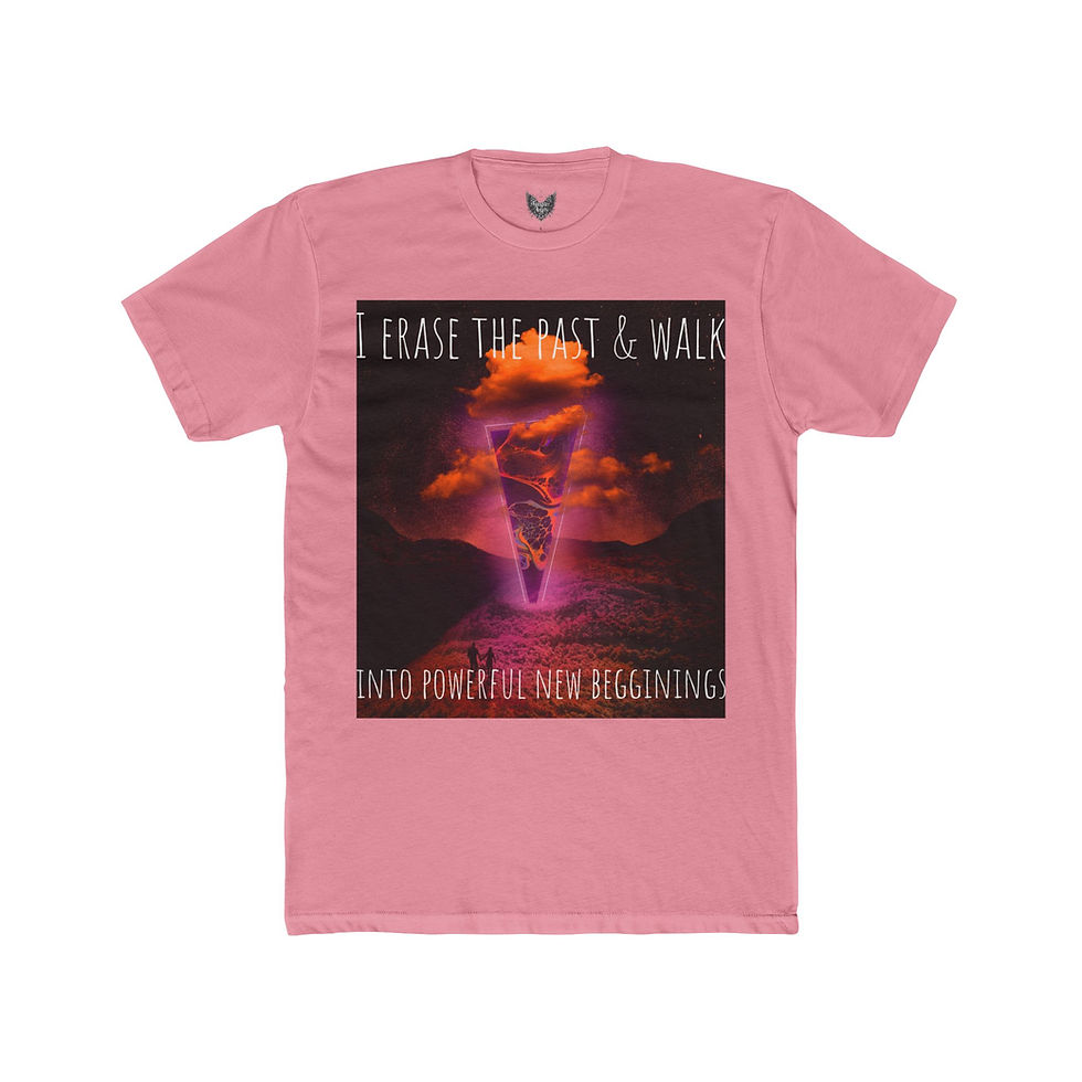 Thumbnail: I Erase The Past - Inspirational - Men's Cotton Crew Tee