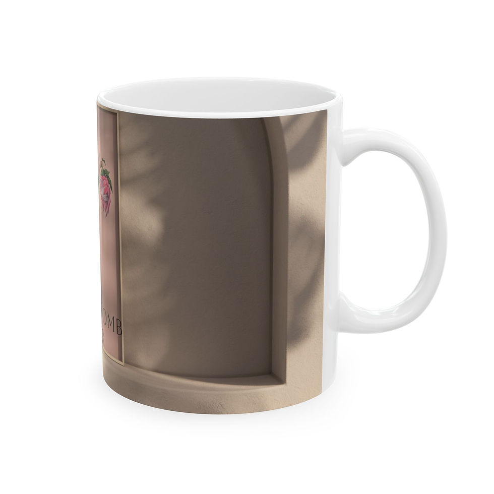 Thumbnail: Sacred Womb Keeper Ceramic Mug 11oz white