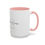 Thumbnail: Mantra Coffee Mug — 'Om Mani Padme Hum' Lotus Accent Mug (11/15 oz)