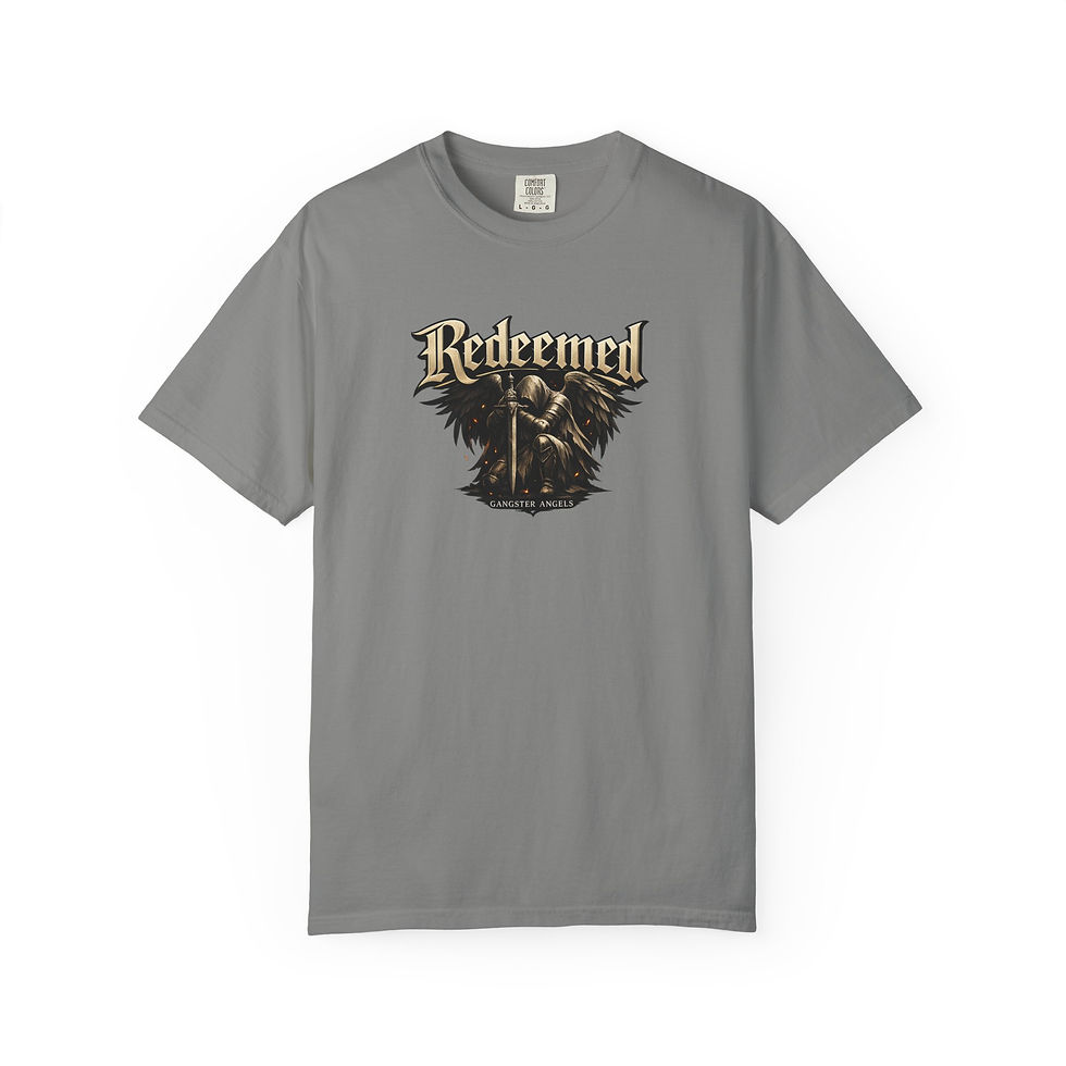 Thumbnail: Angel T-Shirt — "Redeemed" 