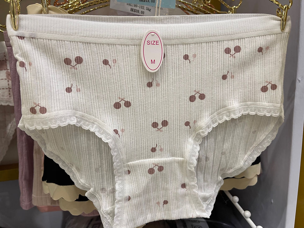 Thumbnail: 可愛棉質少女內褲