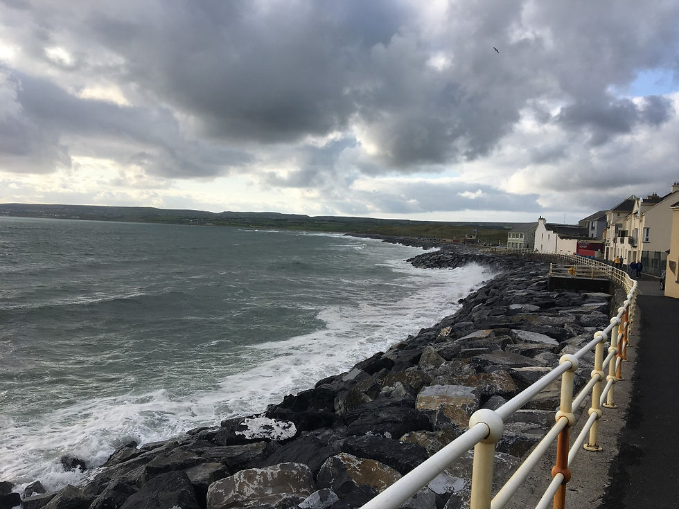 Lahinch en fin de soirée
