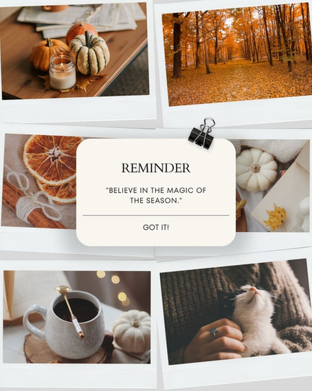 🍁 This Season, I Choose Softness.