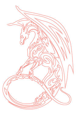 Dragón tribal