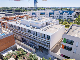 Photo BTP : Suivi de chantier à Castelnau le Lez