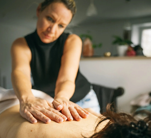 photo femme massage