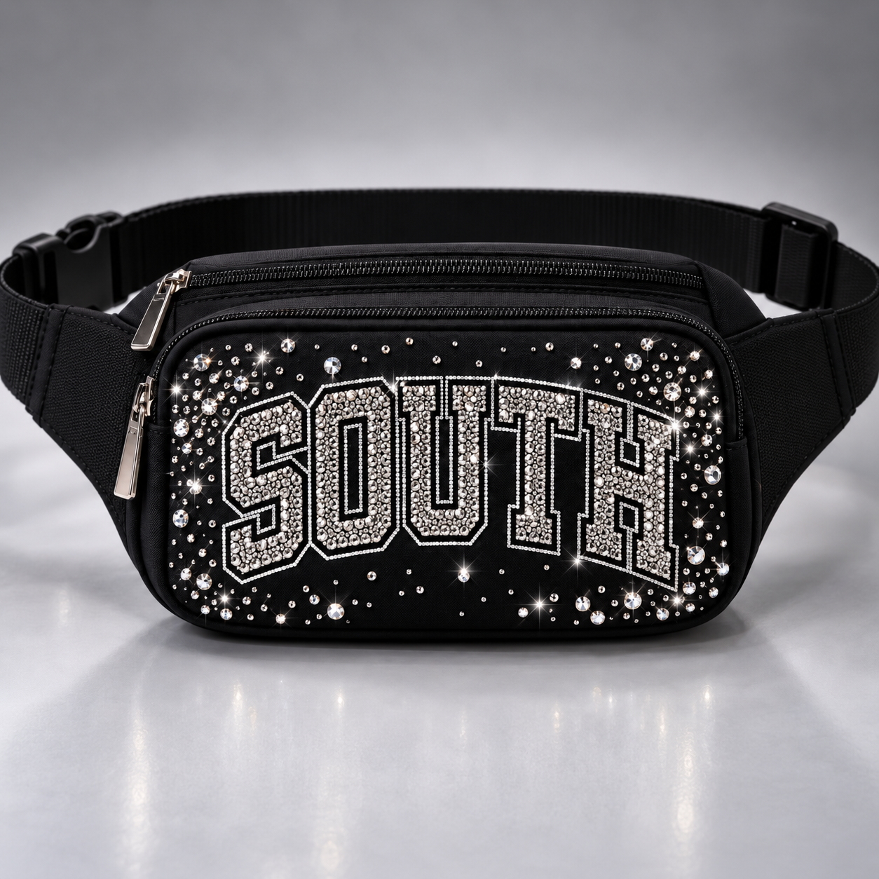 Rhinestone Belt Bag
