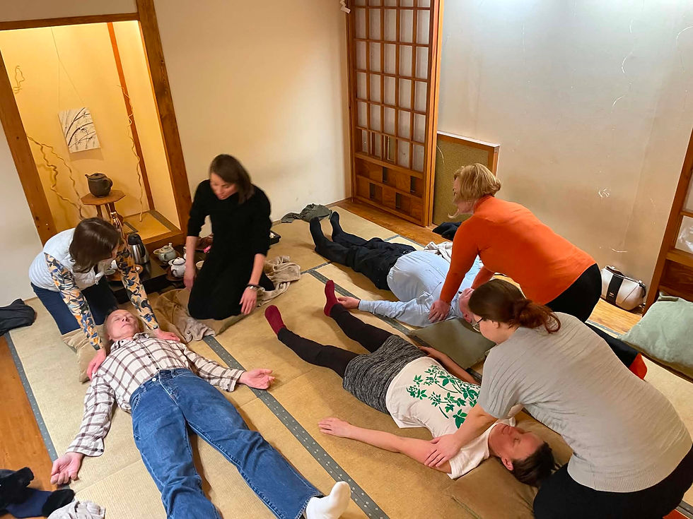 Shiatsu pro všední den - kříž a nohy