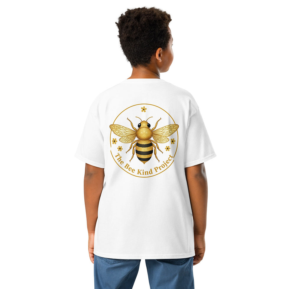 Thumbnail: The Bee Kind Project Youth classic tee