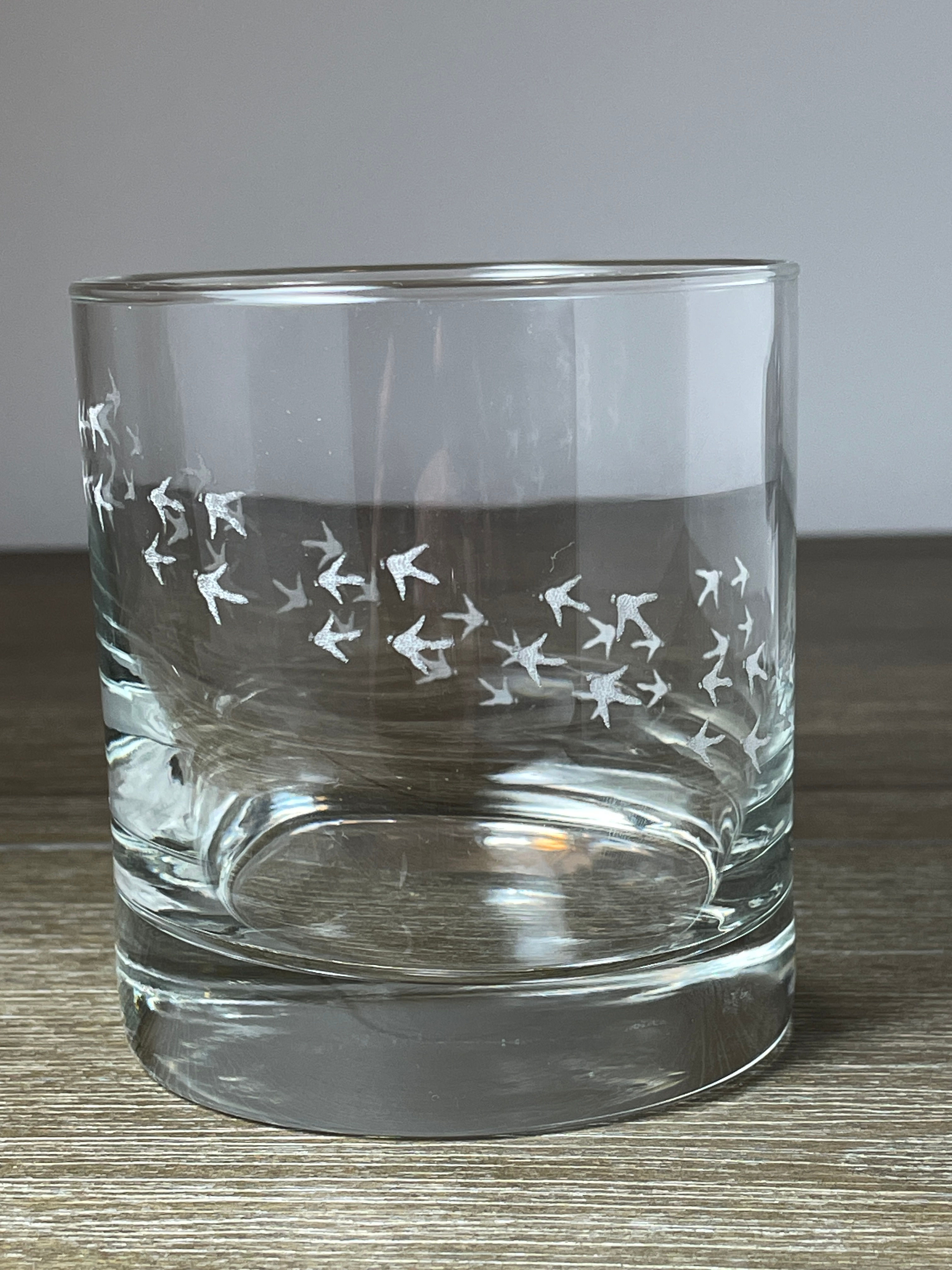 Turkey Prints Rocks Glass