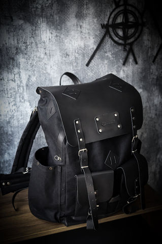 Black Bushcraft Backpack