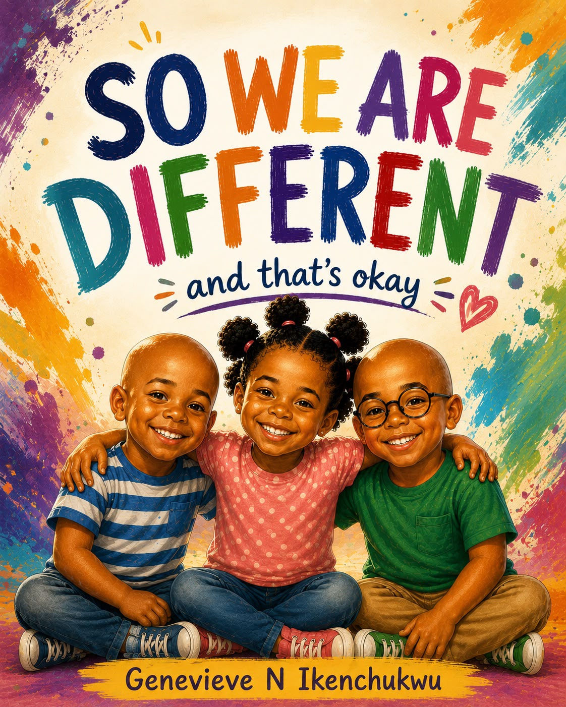 SO, WE ARE DIFFERENT AND THAT'S OKAY