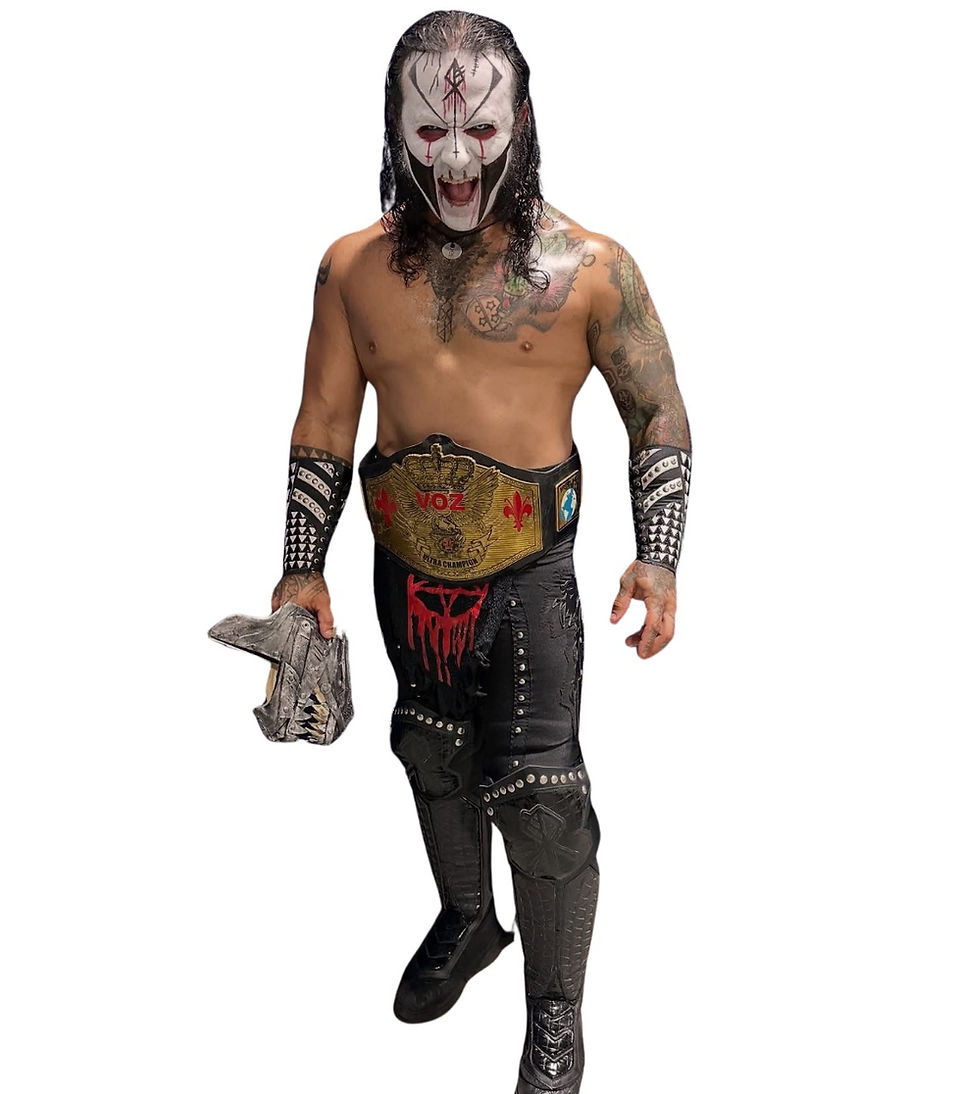 Mecha Wolf Lucha Voz Ultra Champion 