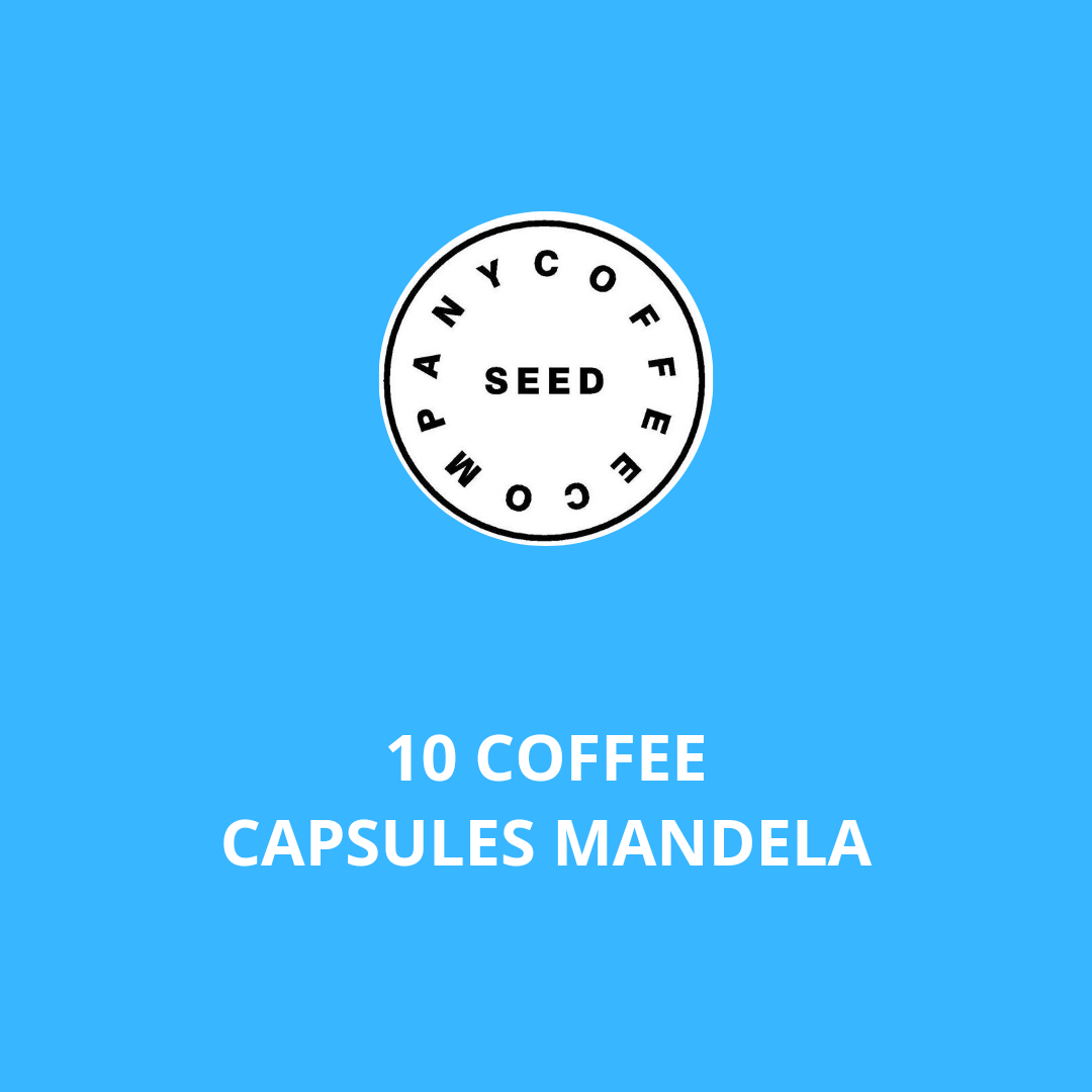 Mandela Κάψουλες συμβατές με μηχανή nespresso (10 τεμ)