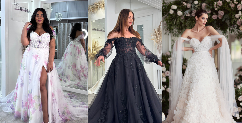 wedding dress colours