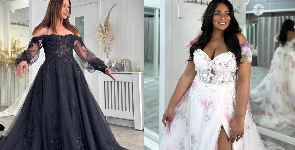wedding dresses colours