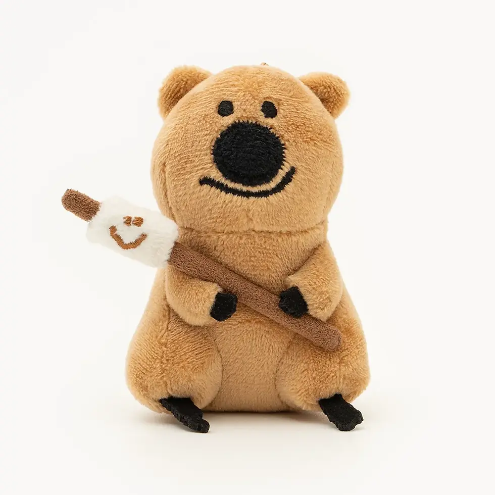 Thumbnail: Marshmallow Quokka Keyring