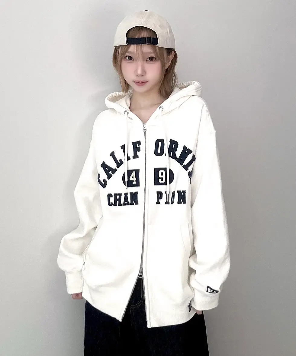 Thumbnail: WHO.A.U Signature Patch Hood Zip-up
