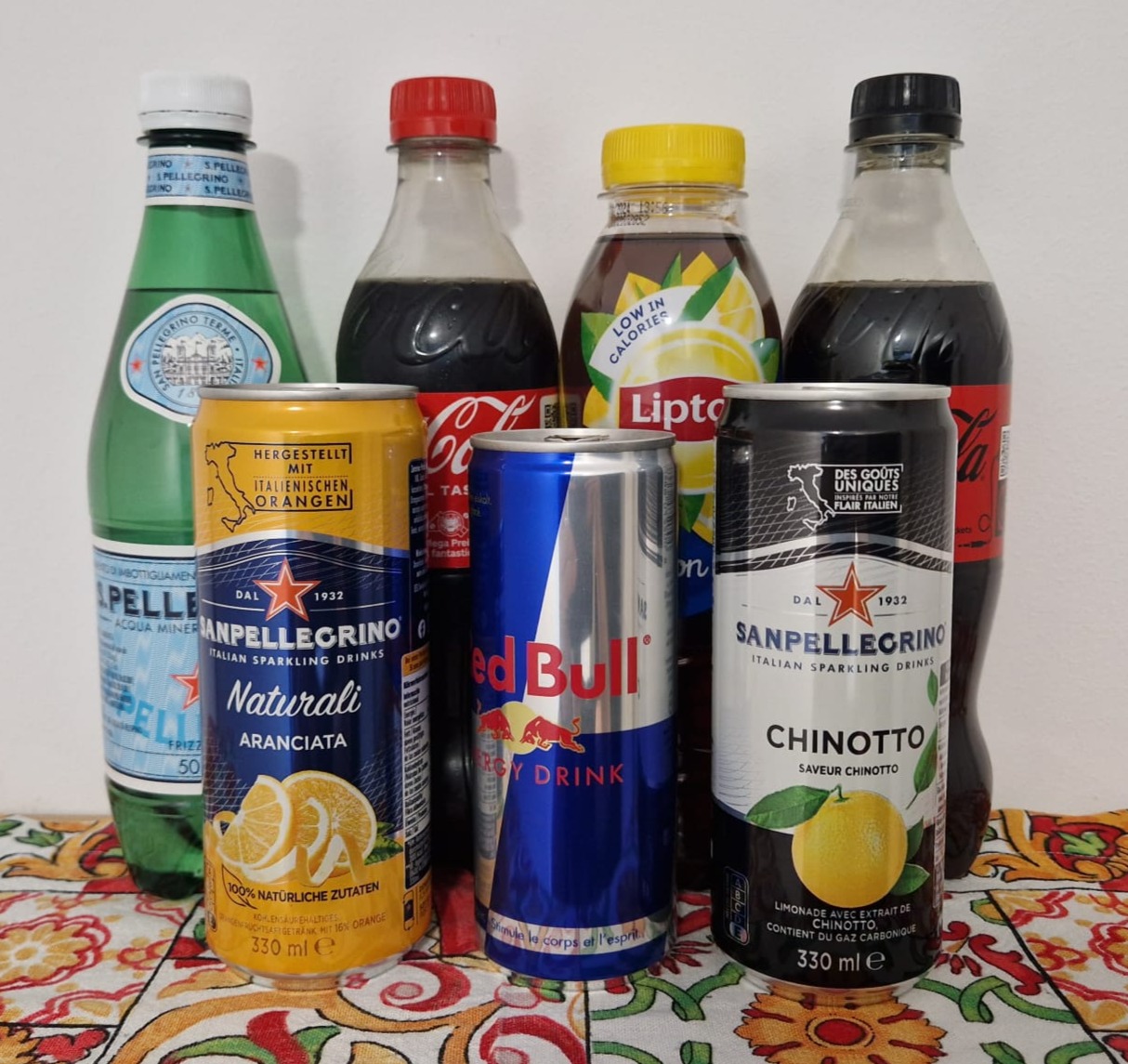 Arranged Food and Objects