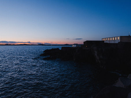 Sunrise from Keflavik Coastline