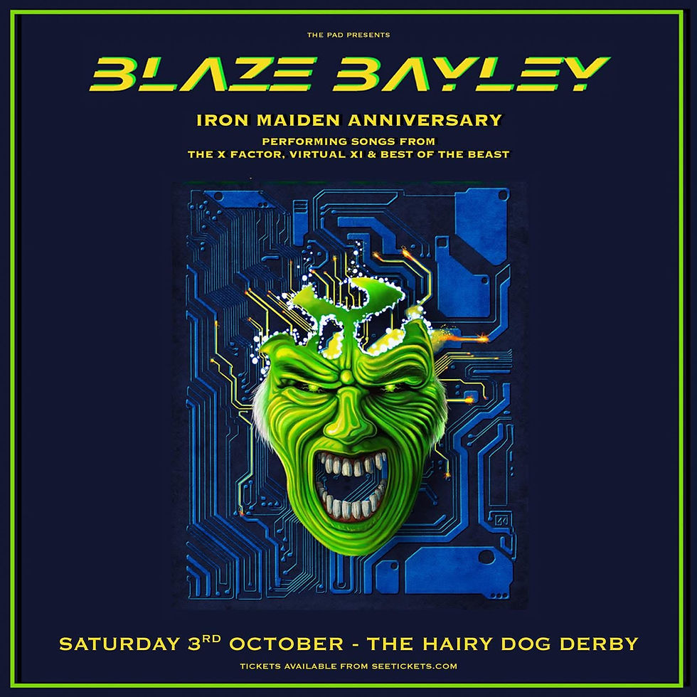 Blaze Bailey - Iron Maiden Anniversary