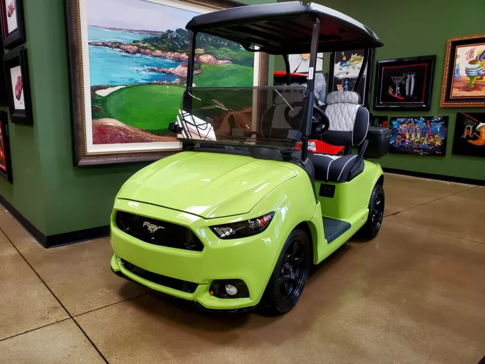 2022 Caddyshack Mustang Fastback Power Type: Electric  Seating: 2 Passenger