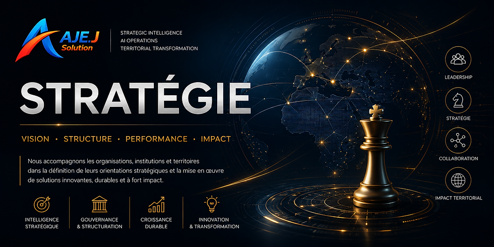 Architecture stratégique pour organisations ambitieuses.