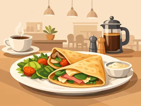 What Are Savory Crepes? A Café Favorite