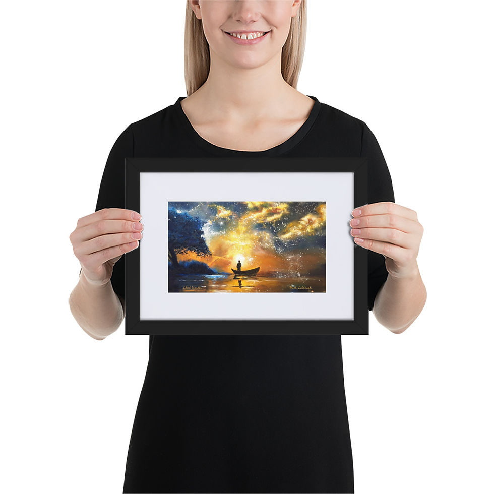 Thumbnail: Silent Wonder (Matte Paper Framed Poster With Mat)