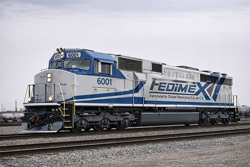 Locomotora FEDIMEX en vías industriales.png