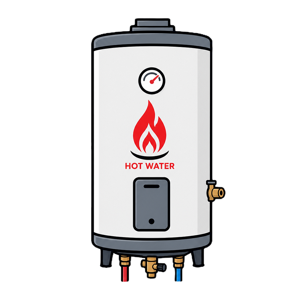 Gas hot water unit by a licensed gas fitter Perth