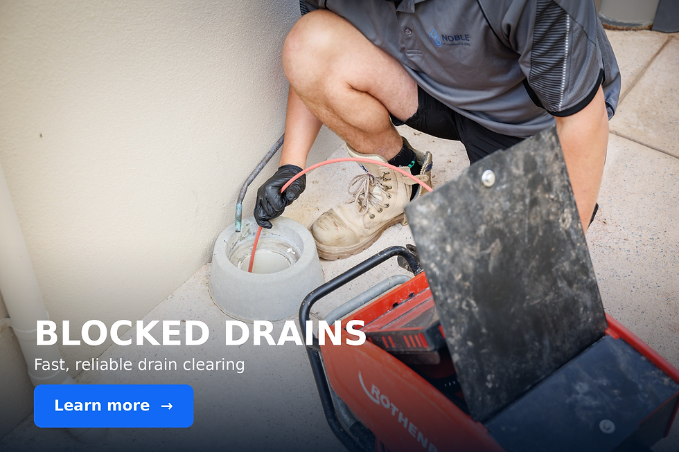 Licensed gas fitter Perth clearing blocked drains