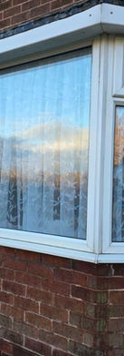 clean upvc window