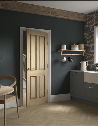 Belize Oak Door