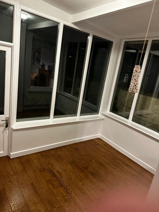 New bay windows