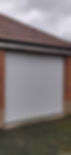 White roller shutter