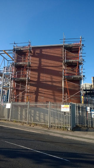 BAFS custom scaffold project in Bradford